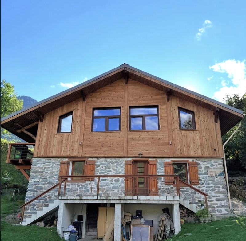 Chalet de montagne rénové
