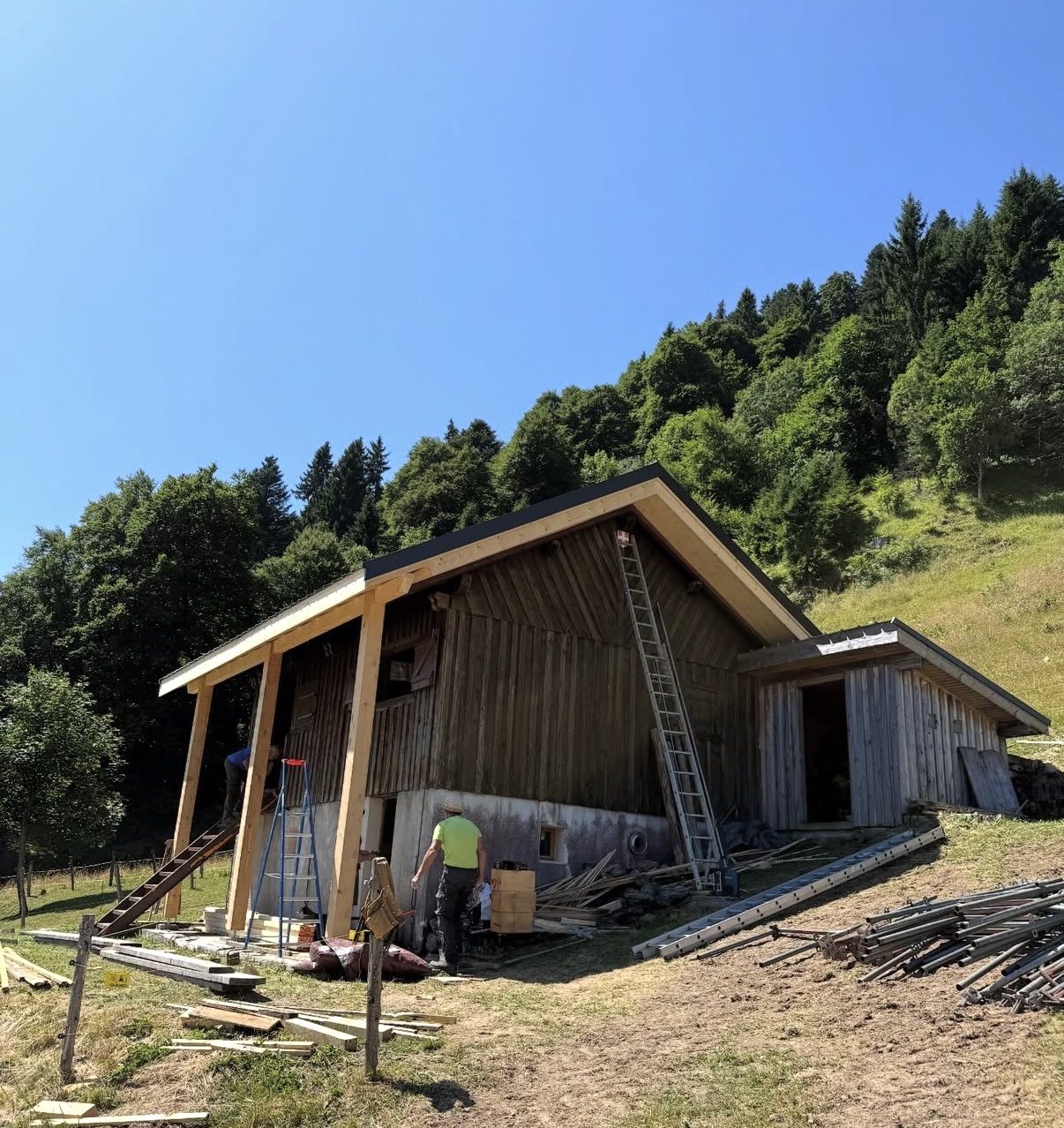 Rénovation réalisée par l'équipe